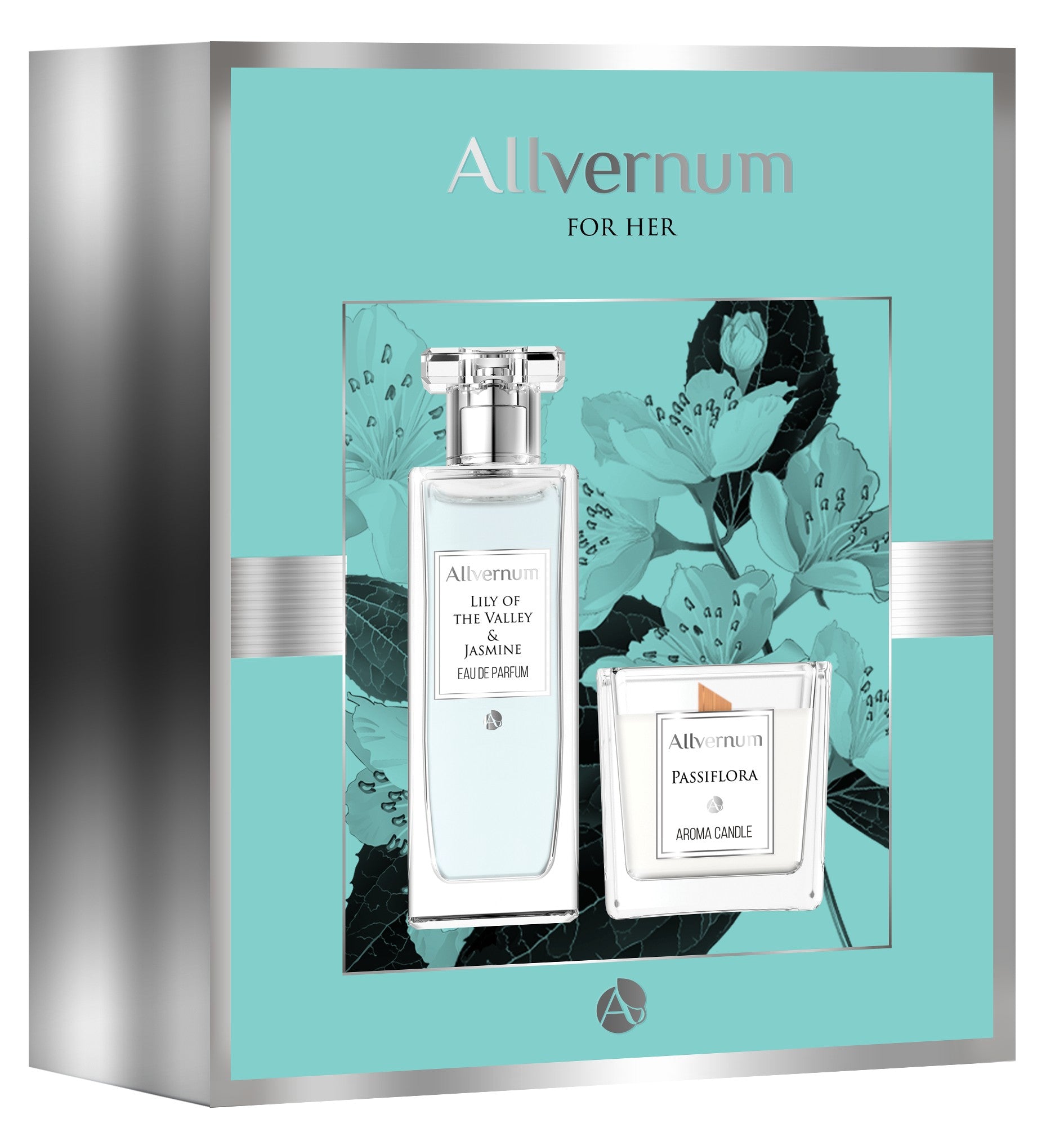 ALLVE SET OF SAINT Edt Lilly & Jasmine + Passiflo candle | Vaistine1.lt | WestPharmacy.eu