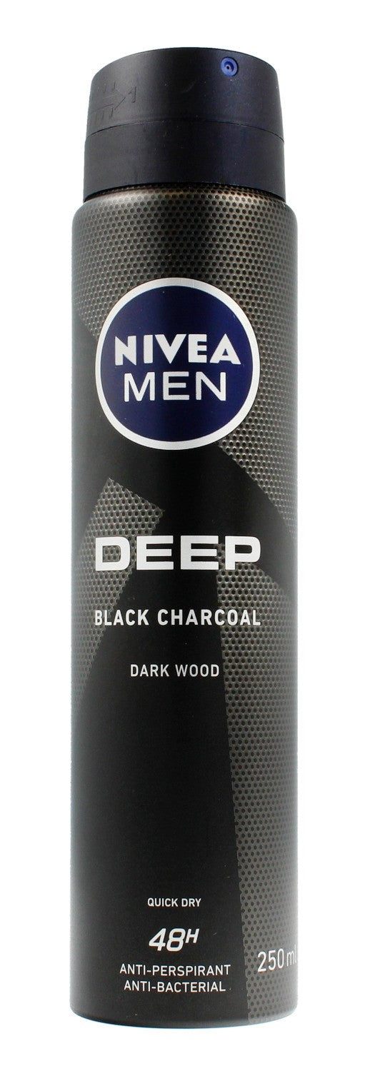 Nivea DEEP spray men's deodorant 250ml | Vaistine1.lt | WestPharmacy.eu