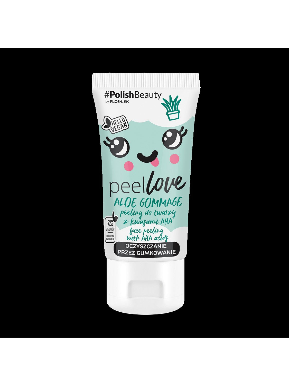 FLOS PEELLOVE ALOE Face peeling with AHA acids | Vaistine1.lt | WestPharmacy.eu