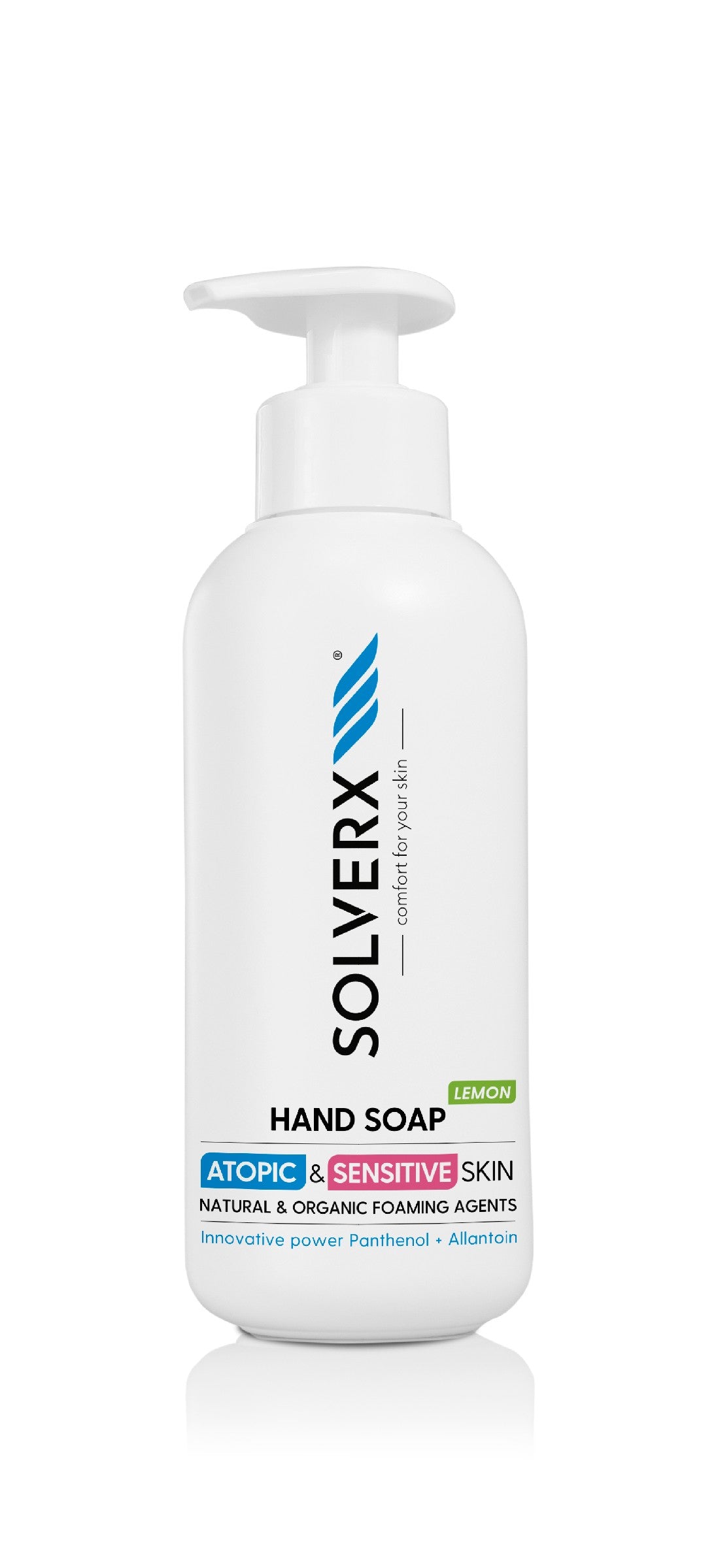 SOLVERX Hand soap LEMON ATOPIC&SENSITIVE 250ml | Vaistine1.lt | WestPharmacy.eu