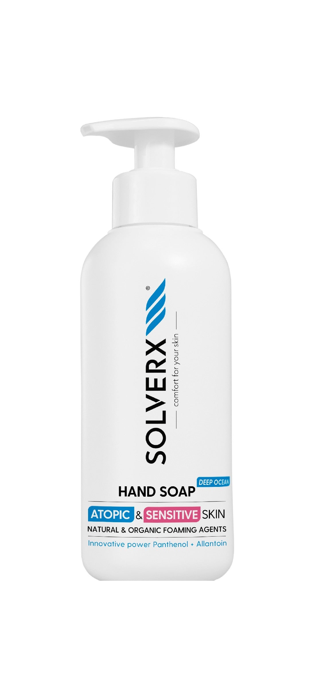 SOLVERX Hand soap DEEP OCEAN ATOPIC&SENSITIVE 250ml | Vaistine1.lt | WestPharmacy.eu