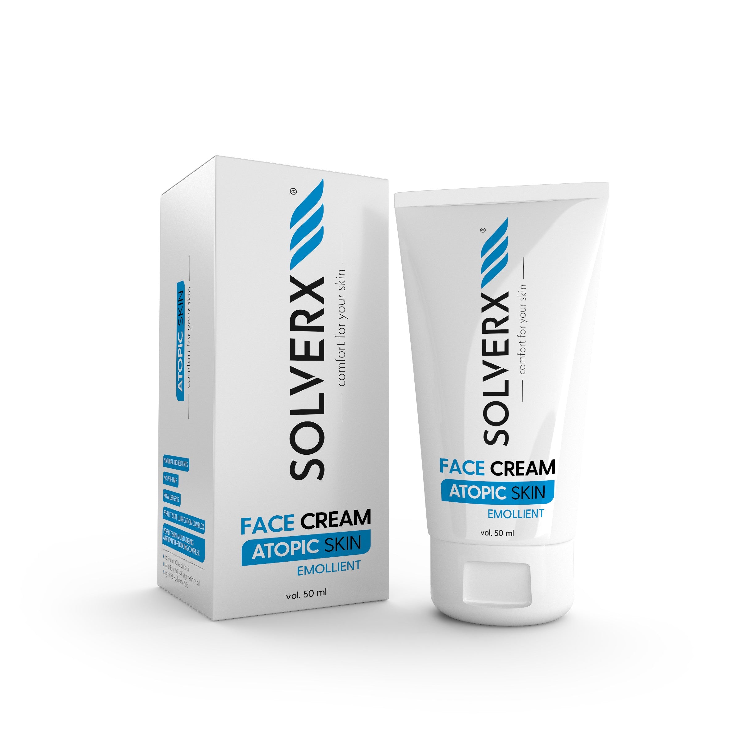 SOLVERX Face Cream ATOPIC SKIN 50ml | Vaistine1.lt | WestPharmacy.eu