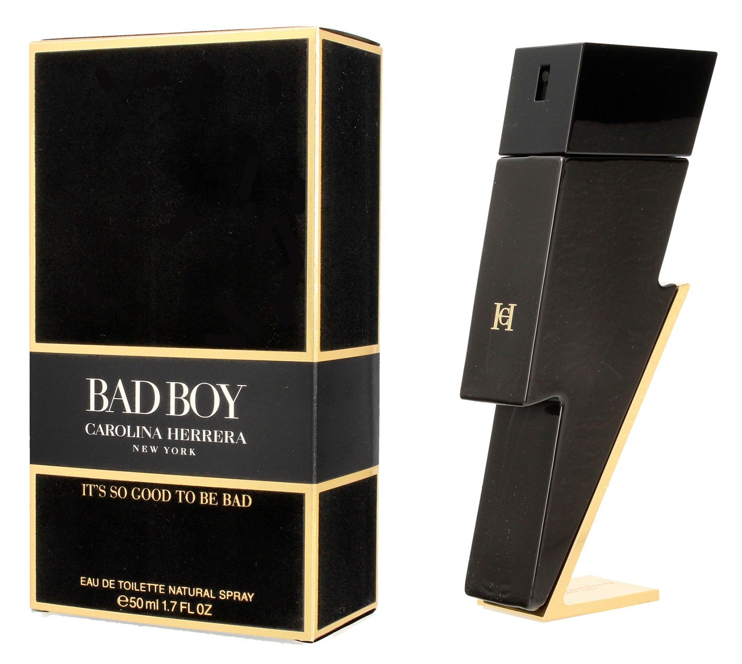 CAROLINA HERRERA BAD BOY EDT 50ml | Vaistine1.lt | WestPharmacy.eu