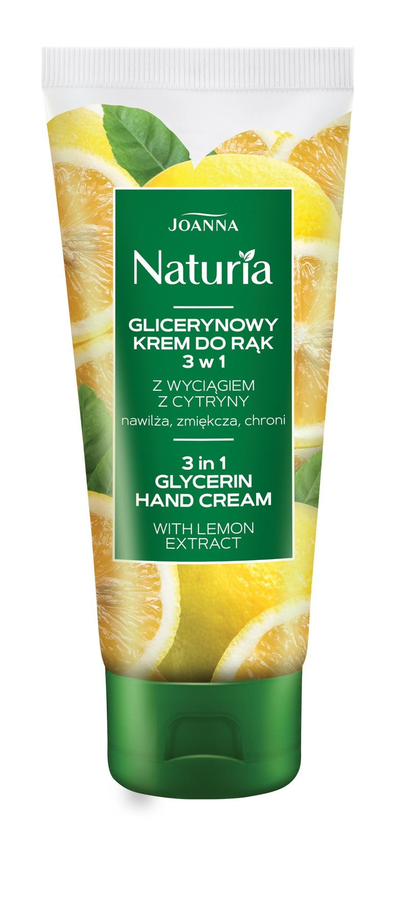 Joanna Naturia Body Glycerin hand cream with lemon extract 3in1 moisturizes softens protects 100g | Vaistine1.lt | WestPharmacy.eu