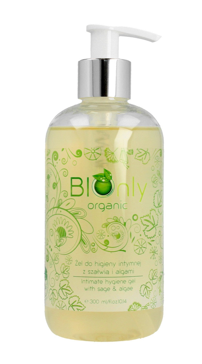 BIOnly Organic Intimate Hygiene Gel with Sage and Algae 300ml | Vaistine1.lt | WestPharmacy.eu