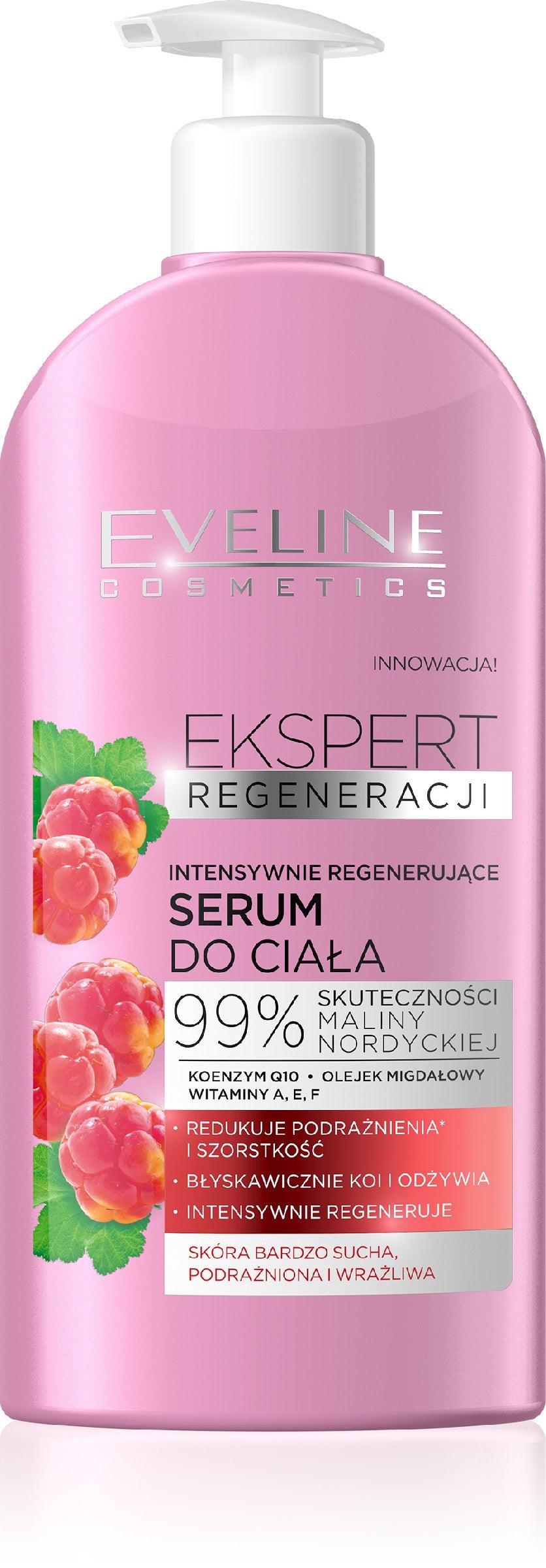 Eveline Ekspert Regeneration Intensively regenerating body serum - Nordic Raspberry 350ml | Vaistine1.lt | WestPharmacy.eu