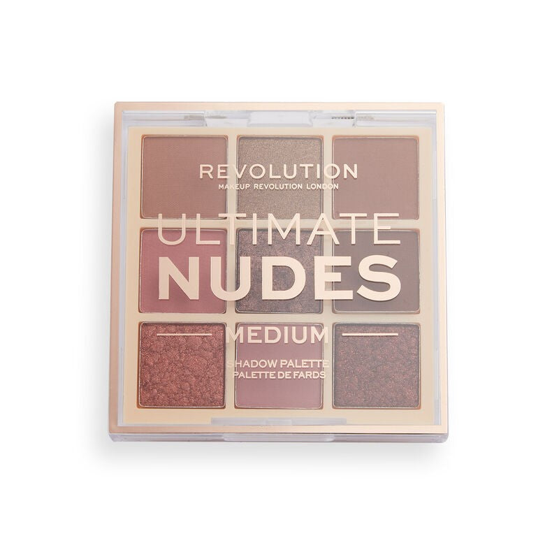 Makeup Revolution Ultimate Nudes Shadow Palette Eyeshadow Set Medium 1pc | Vaistine1.lt | WestPharmacy.eu
