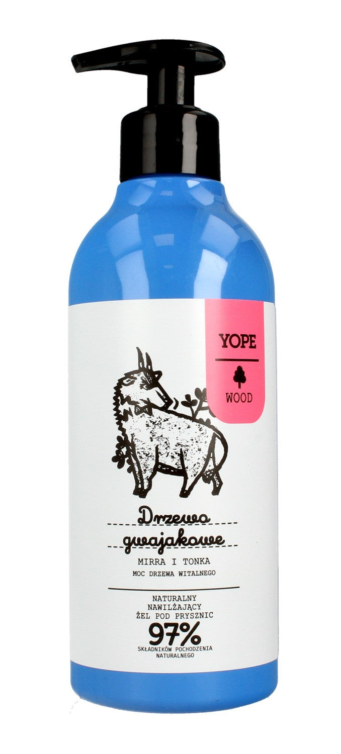 YOPE WOOD Zel p/p Guaicwood/Myrrh/Tonka 400 | Vaistine1.lt | WestPharmacy.eu