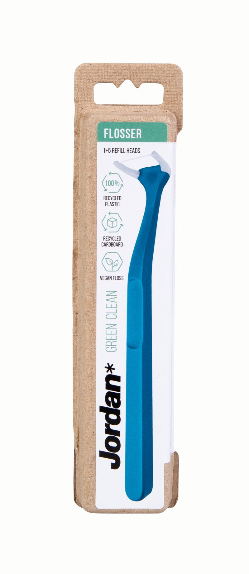 Jordan Green Clean Dental Floss Handle - mix of colors 1 piece | Vaistine1.lt | WestPharmacy.eu