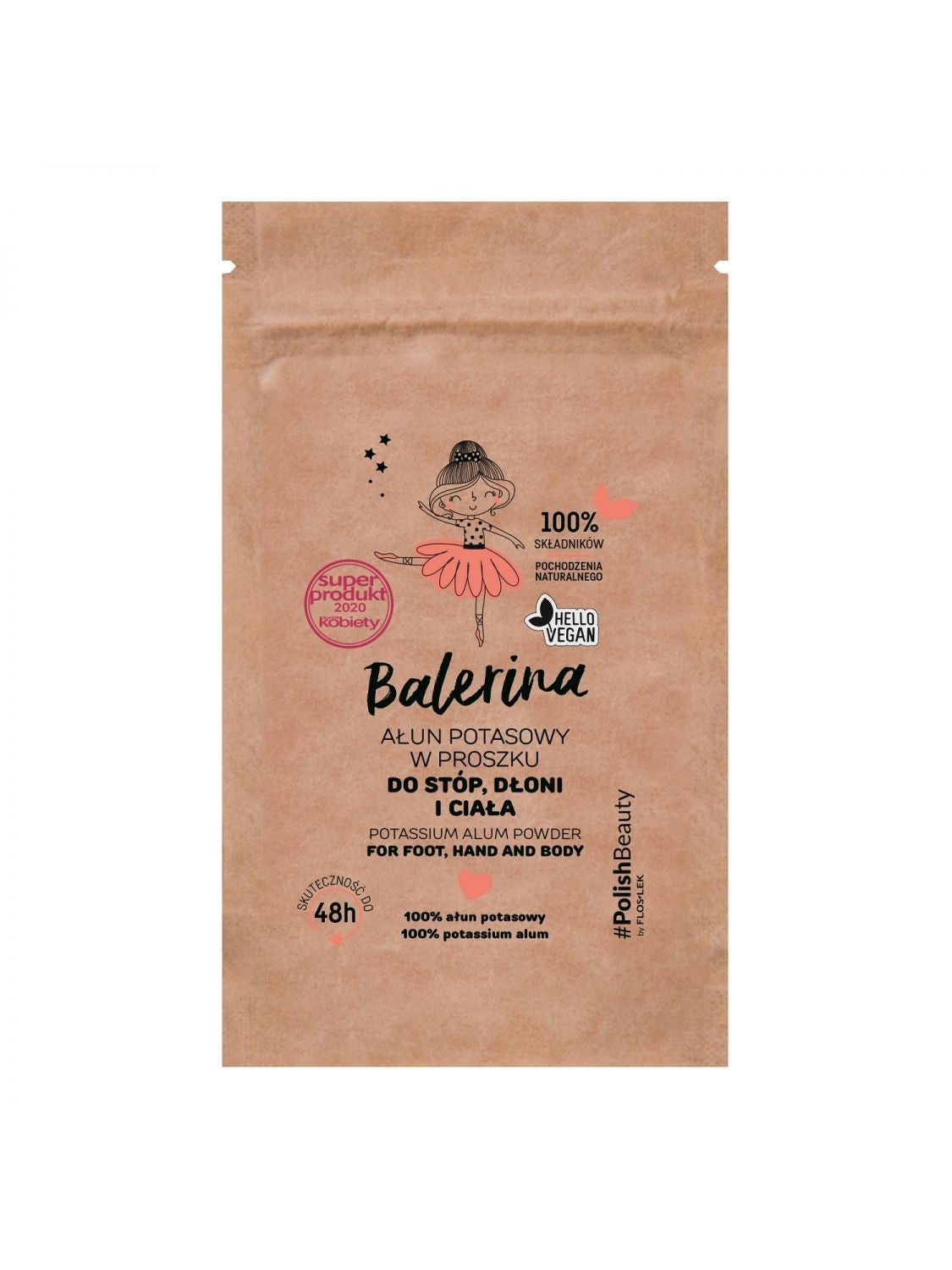 Floslek Balerina Potassium alum powder for feet, hands and body 25g | Vaistine1.lt | WestPharmacy.eu