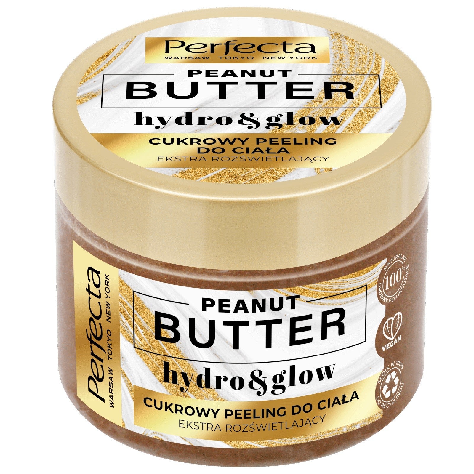 Perfecta Peanut Butter Sugar Body Scrub - extra brightening 300g | Vaistine1.lt | WestPharmacy.eu