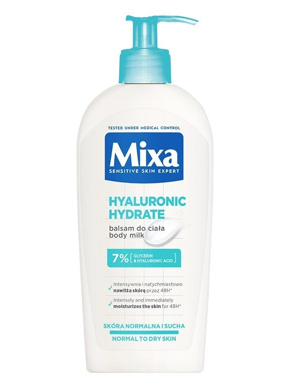 Mixa Hyalurogel Intensively moisturizing body milk 400ml | Vaistine1.lt | WestPharmacy.eu