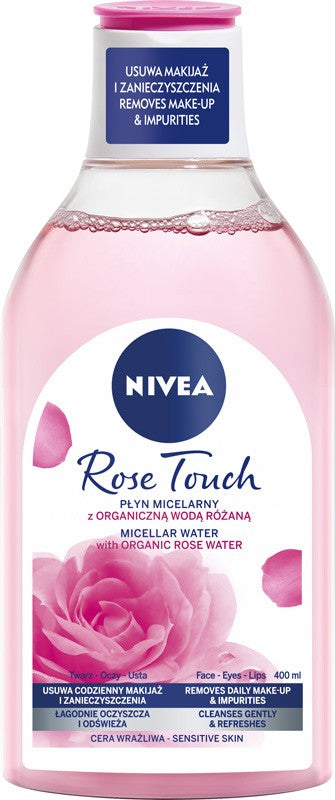 Nivea Rose Touch Micellar Makeup Remover with Organic Rose Water 400ml | Vaistine1.lt | WestPharmacy.eu