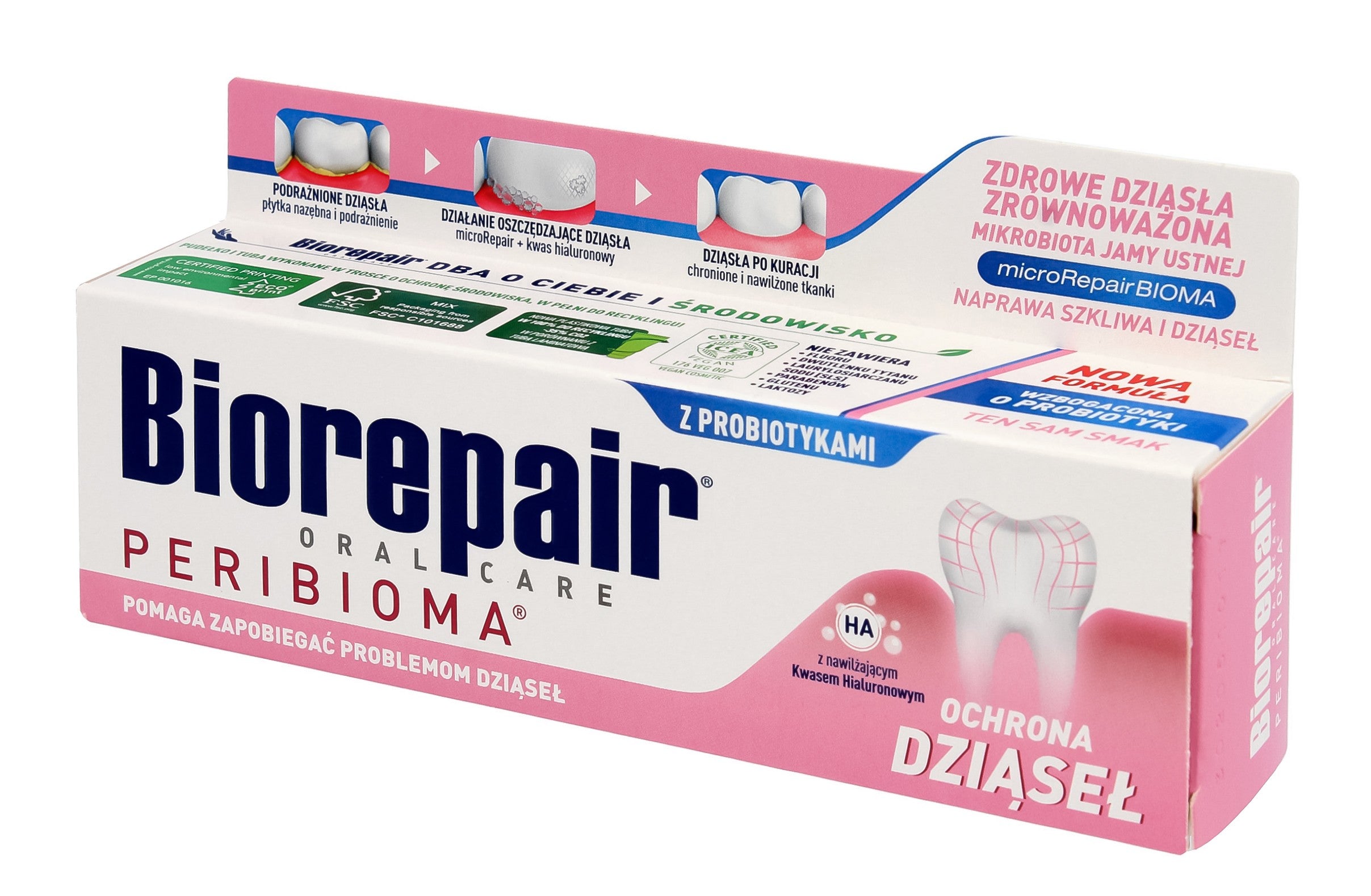 Biorepair Toothpaste Gum Protection 75ml | Vaistine1.lt | WestPharmacy.eu