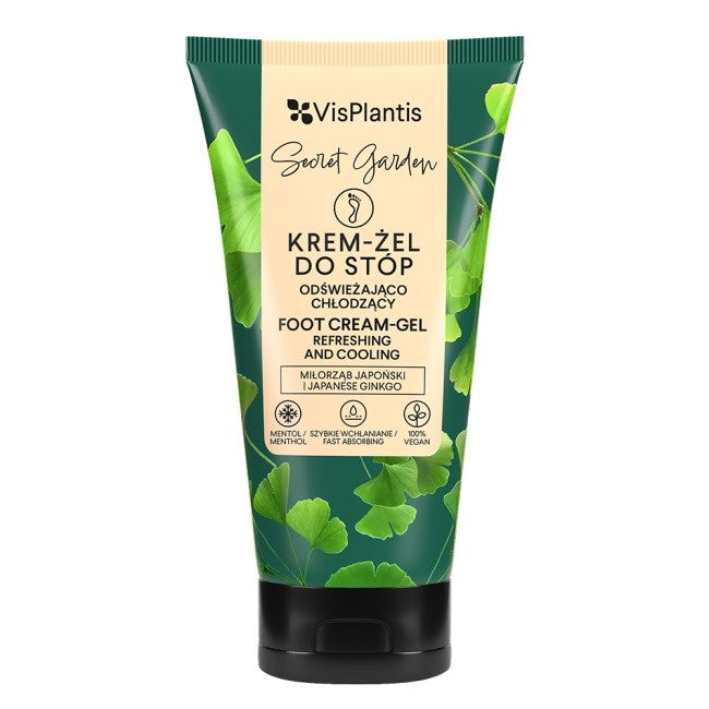 Vis Plantis Refreshing and cooling foot cream-gel with Ginkgo biloba 75ml | Vaistine1.lt | WestPharmacy.eu