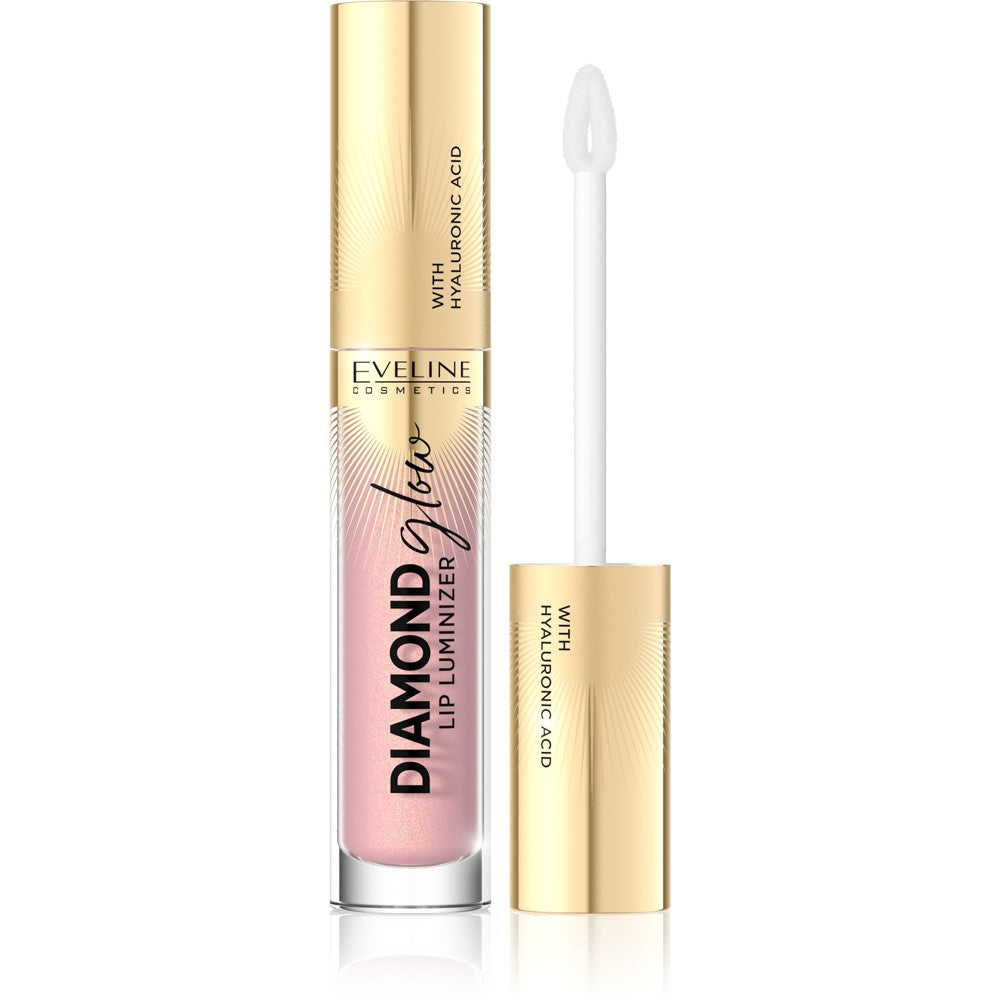 Eveline Diamond Glow Lip Luminizer Lip gloss with hyaluronic acid no. 03 4.5ml | Vaistine1.lt | WestPharmacy.eu
