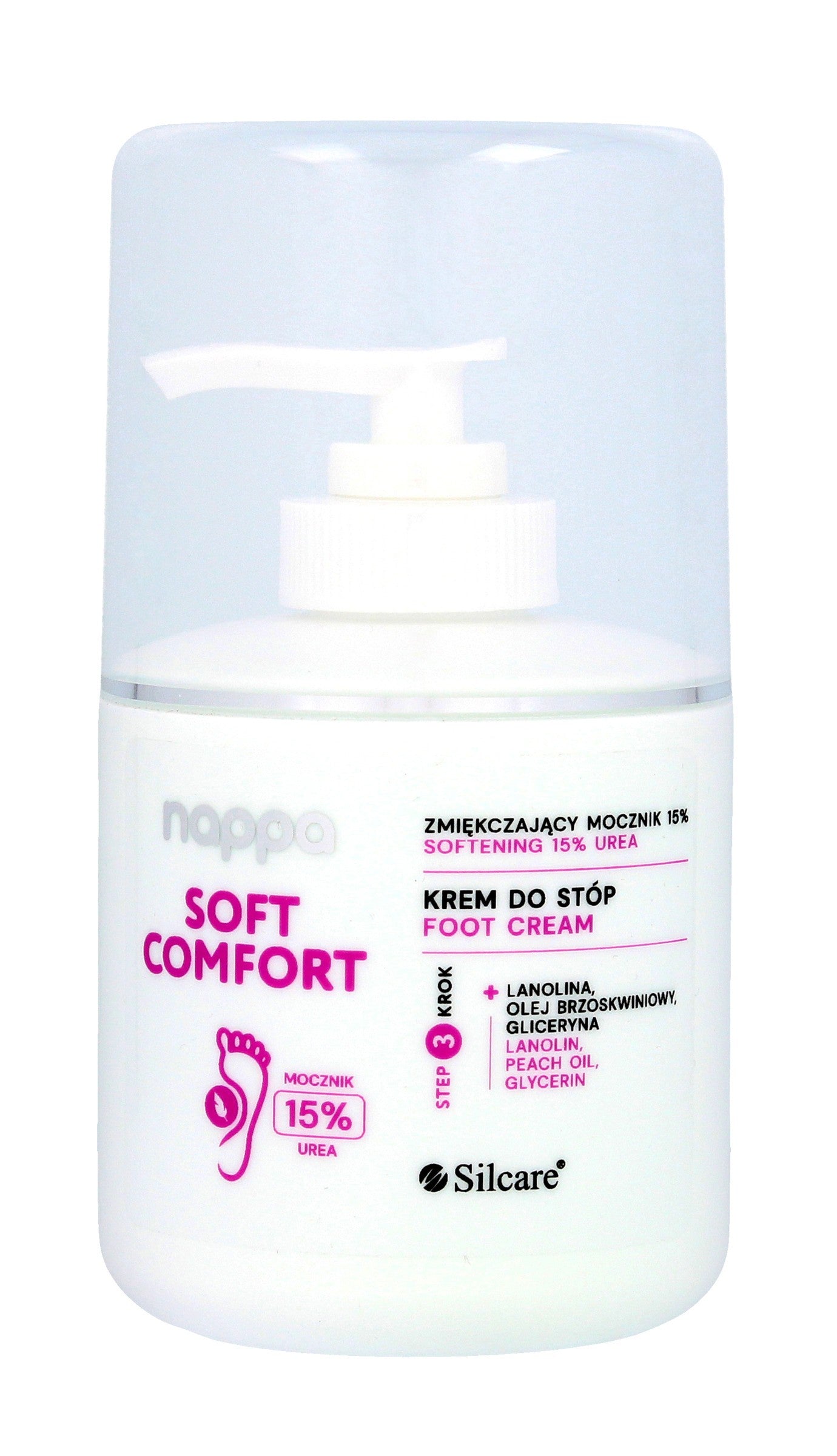 SILCARE NAPPA D/STOP CREAM EXFOLIATE UREA 15% 250ml | Vaistine1.lt | WestPharmacy.eu