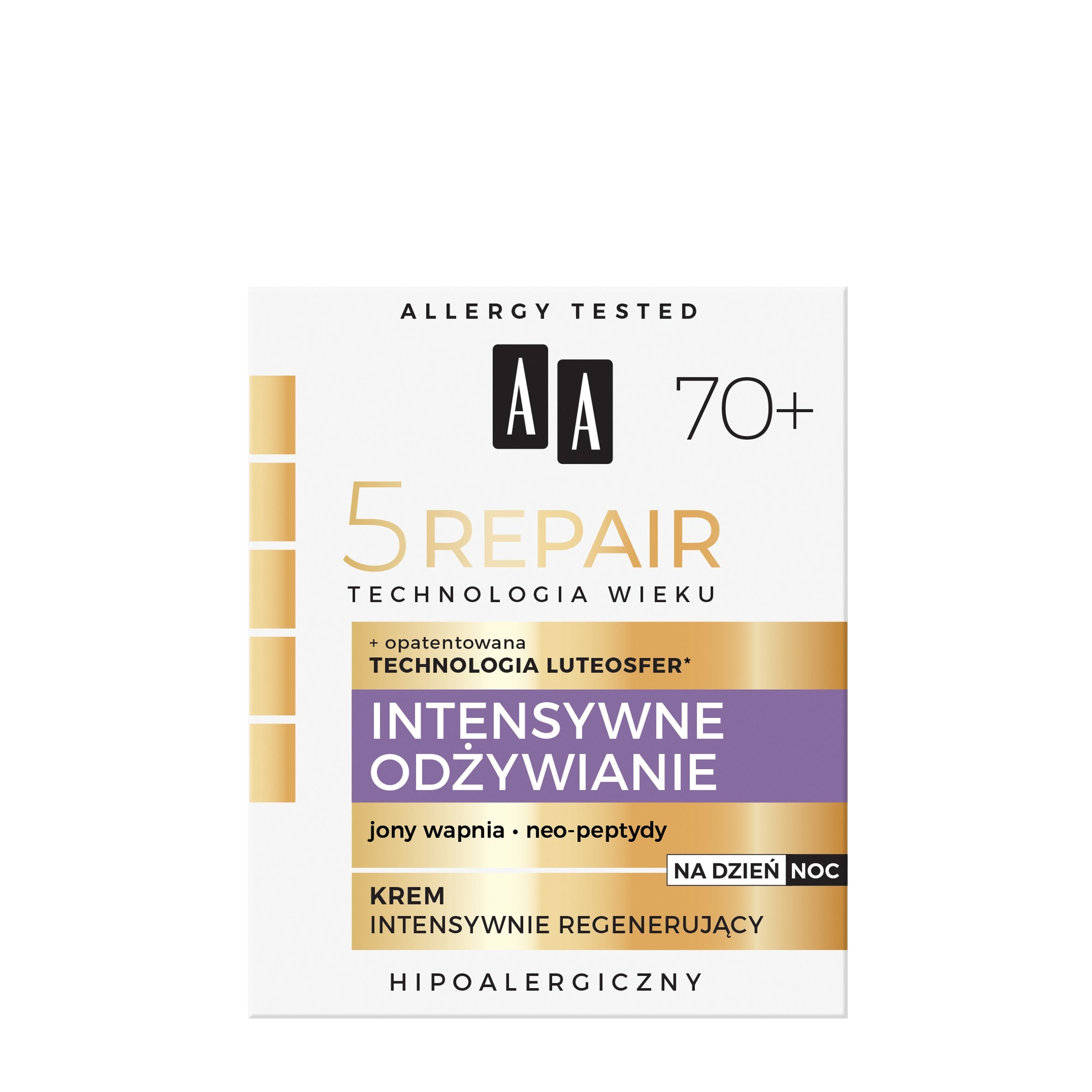 AA Age Technology 5 Repair 70+ Intensive Nourishing Cream intensely regenerating for day and night 50ml | Vaistine1.lt | WestPharmacy.eu
