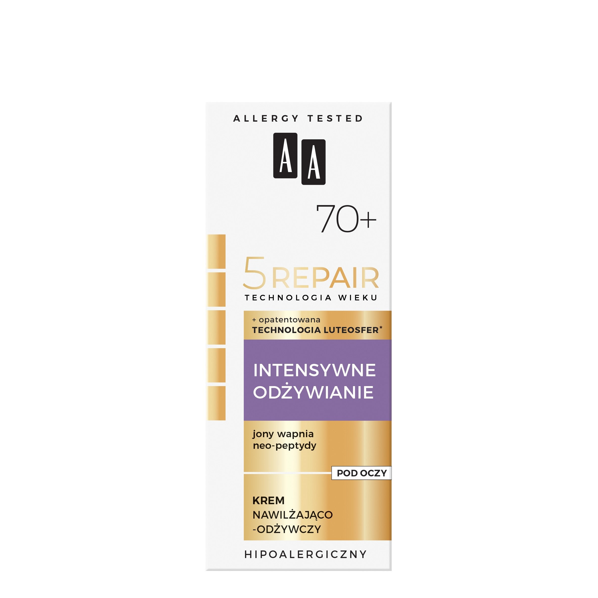 AA Age Technology 5 Repair 70+ Intensive Nourishing Moisturizing Nourishing Cream for the Eyes 15ml | Vaistine1.lt | WestPharmacy.eu