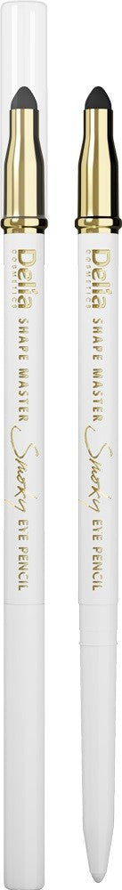 Delia Cosmetics Shape Master Eye Pencil with Sponge Smoky Eye white 1pc | Vaistine1.lt | WestPharmacy.eu