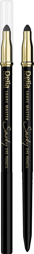 Delia Cosmetics Shape Master Eye Pencil with Sponge Smoky Eye black 1 piece | Vaistine1.lt | WestPharmacy.eu