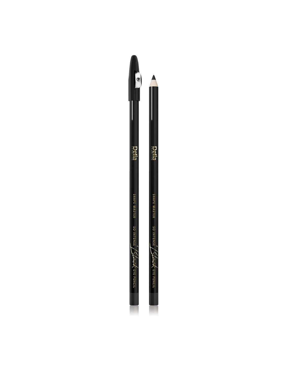 Delia Cosmetics Shape Master Eye Pencil So Intense with sharpener - black 1pc | Vaistine1.lt | WestPharmacy.eu