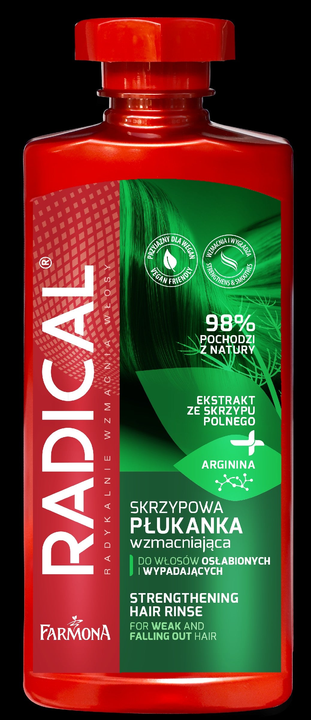 Farmona Radical Strengthening Horsetail Rinse for weak and falling hair 400 ml | Vaistine1.lt | WestPharmacy.eu