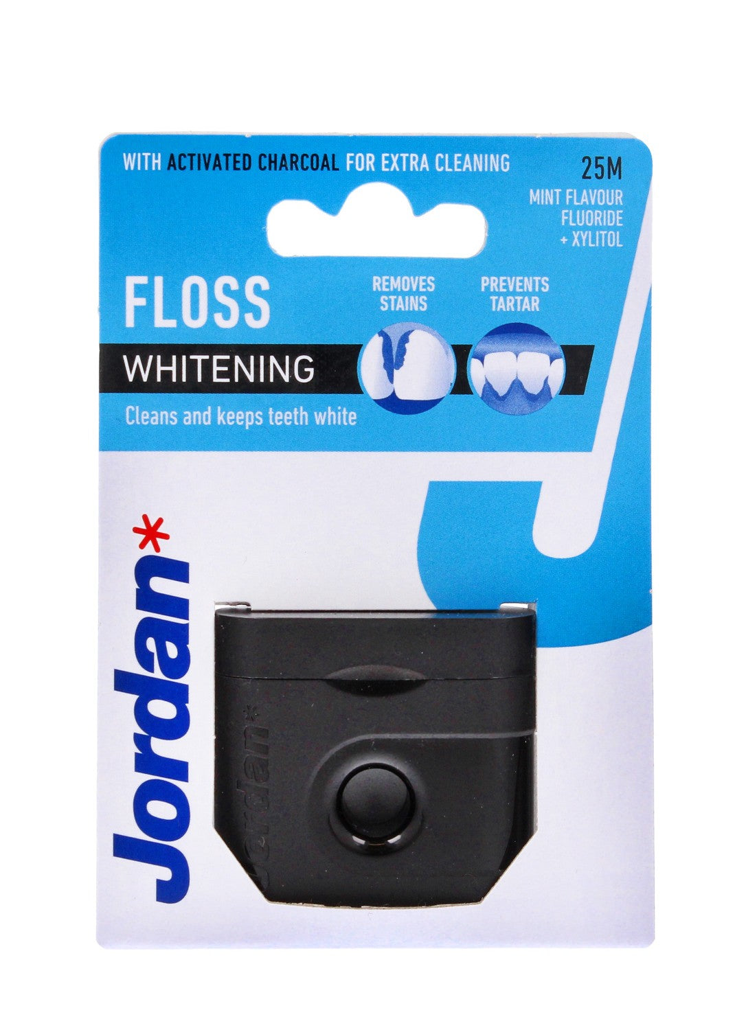 Jordan Nici dental Floss Whitening 1op.-25m | Vaistine1.lt | WestPharmacy.eu