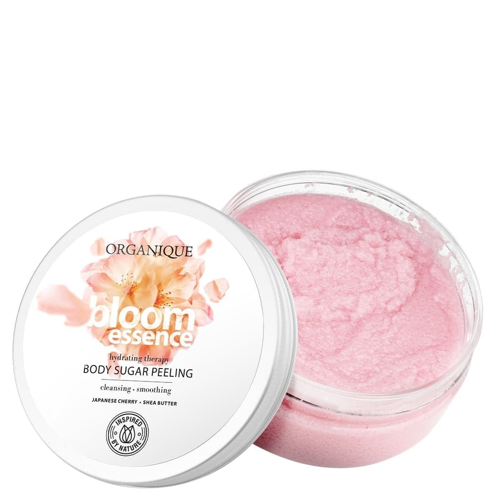 ORGANIQUE Bloom Essence Sugar body scrub 200ml | Vaistine1.lt | WestPharmacy.eu