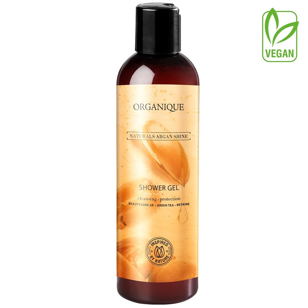 ORGANIQUE Naturals Argan Shine Shower Gel 250ml | Vaistine1.lt | WestPharmacy.eu