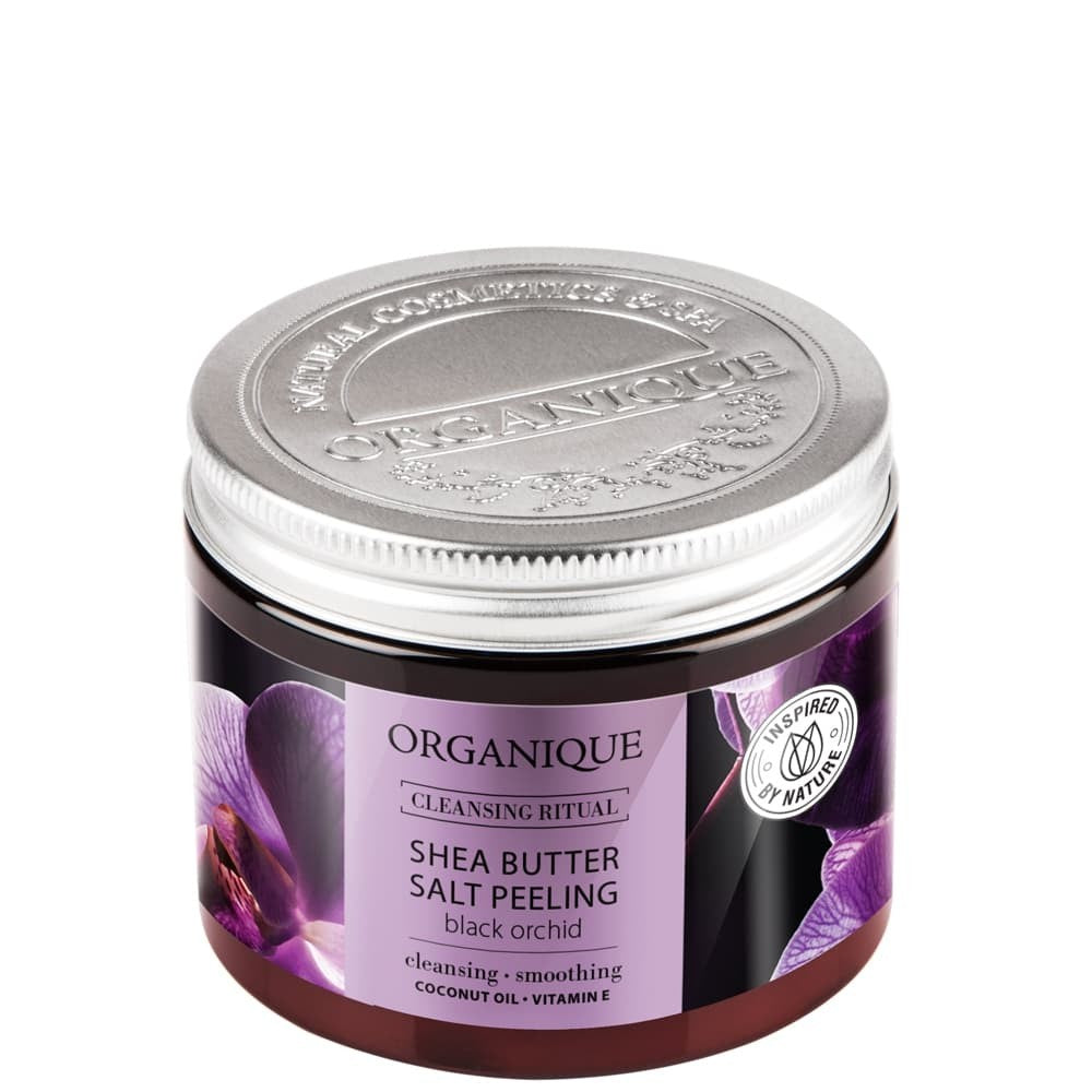 ORGANIQUE Black Orchid Salt Body Peeling 200g | Vaistine1.lt | WestPharmacy.eu