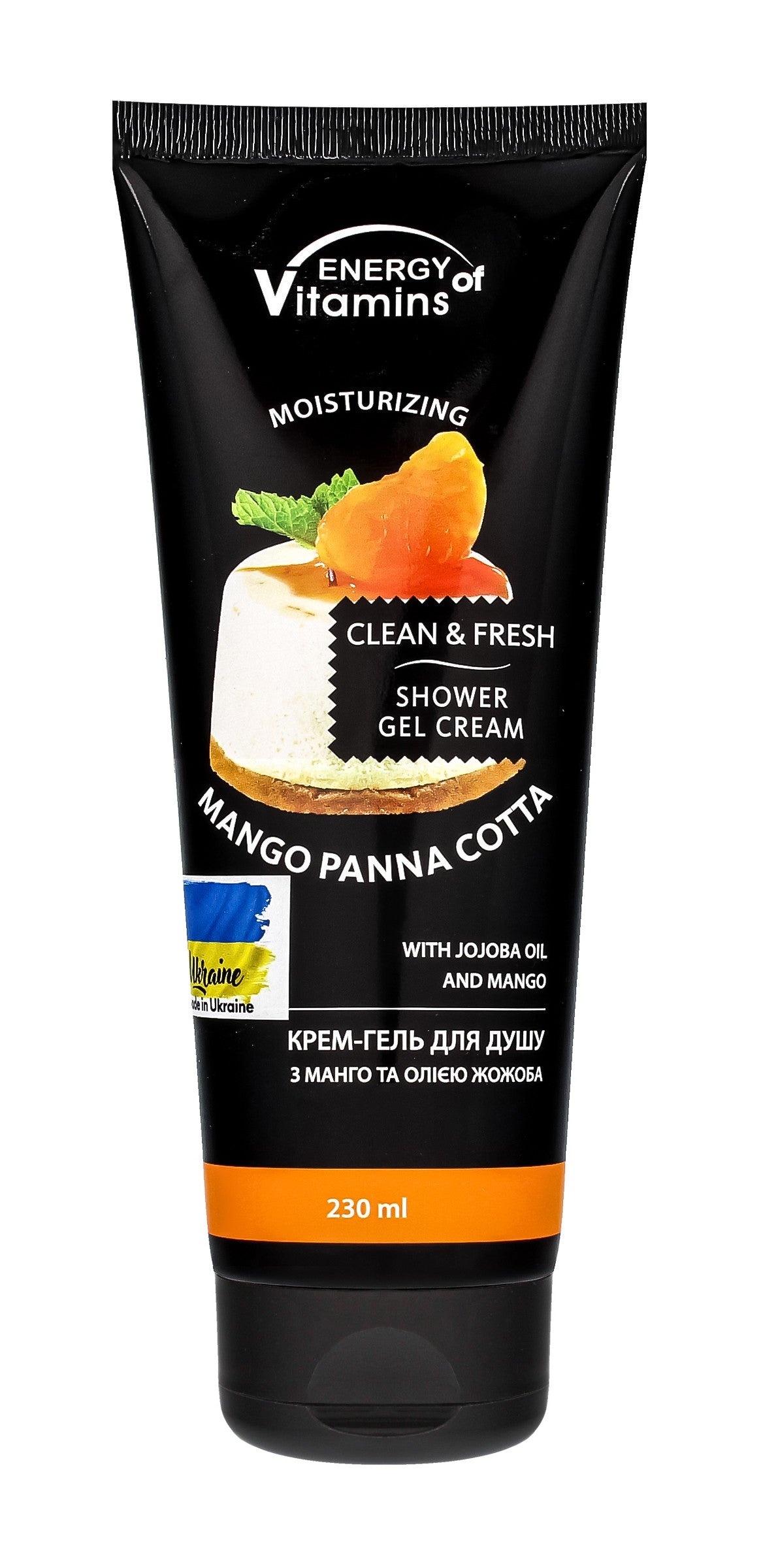 ENERGY OF VITAMINS Mango Panna Cotta Shower Gel 230ml | Vaistine1.lt | WestPharmacy.eu