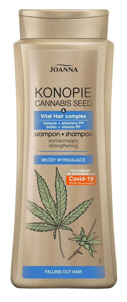 Joanna Konopie Strengthening Shampoo for Hair Loss 400ml | Vaistine1.lt | WestPharmacy.eu