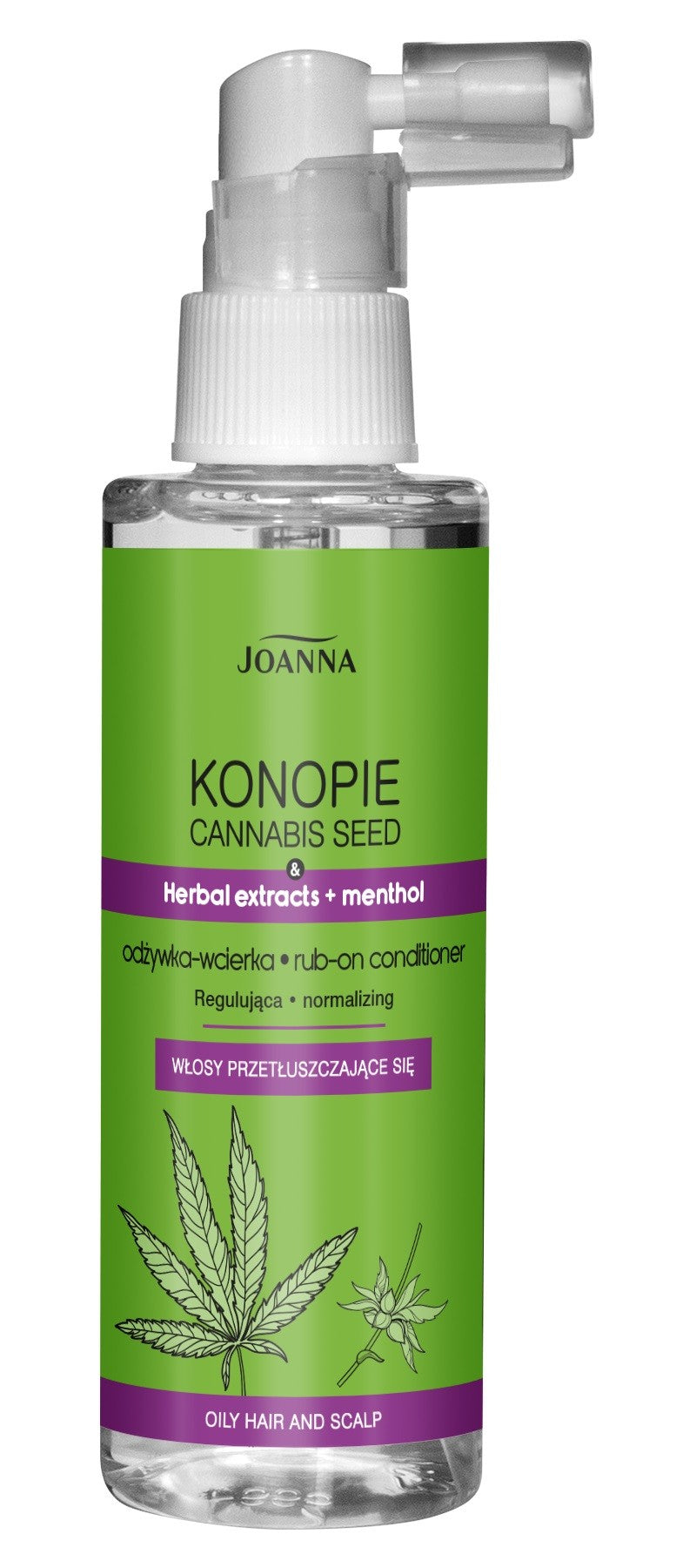 Joanna Konopie Conditioner - regulating lotion for oily hair 100ml | Vaistine1.lt | WestPharmacy.eu