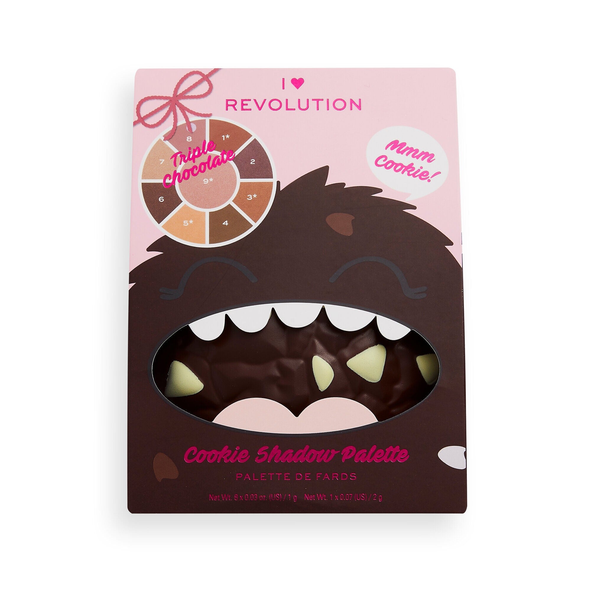 I Heart Revolution Cookie Palette Eyeshadow Palette Chocolate (9) 1op. | Vaistine1.lt | WestPharmacy.eu