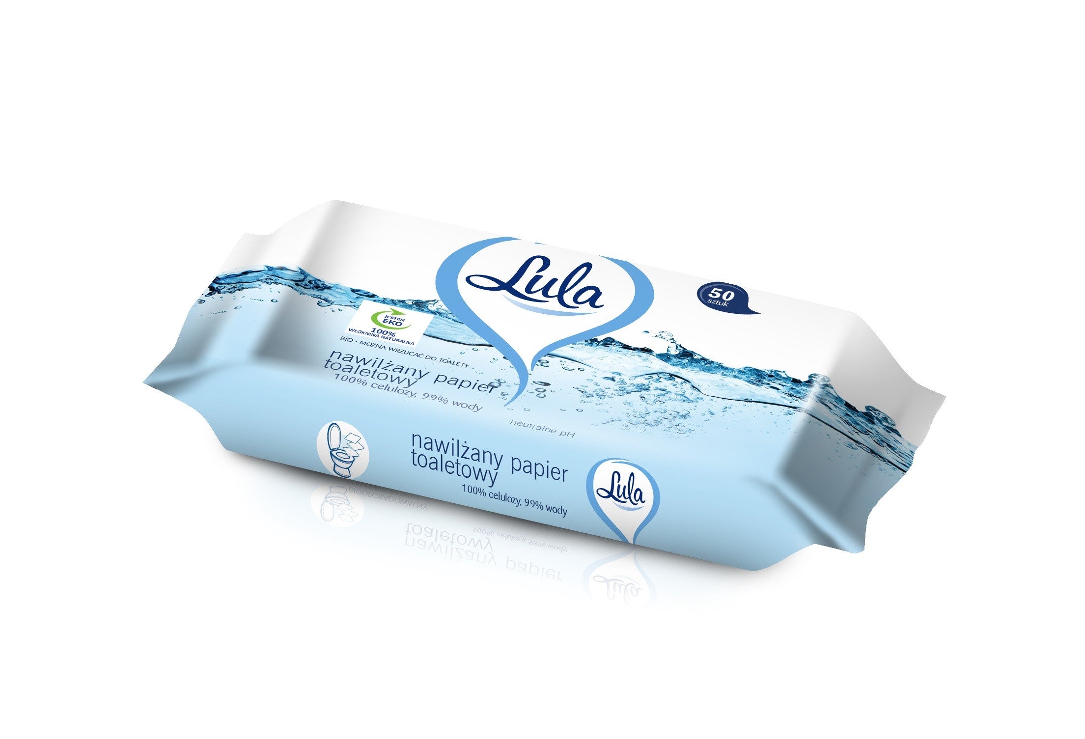 LULA DAMPED PAPER A`50 99% WATER | Vaistine1.lt | WestPharmacy.eu