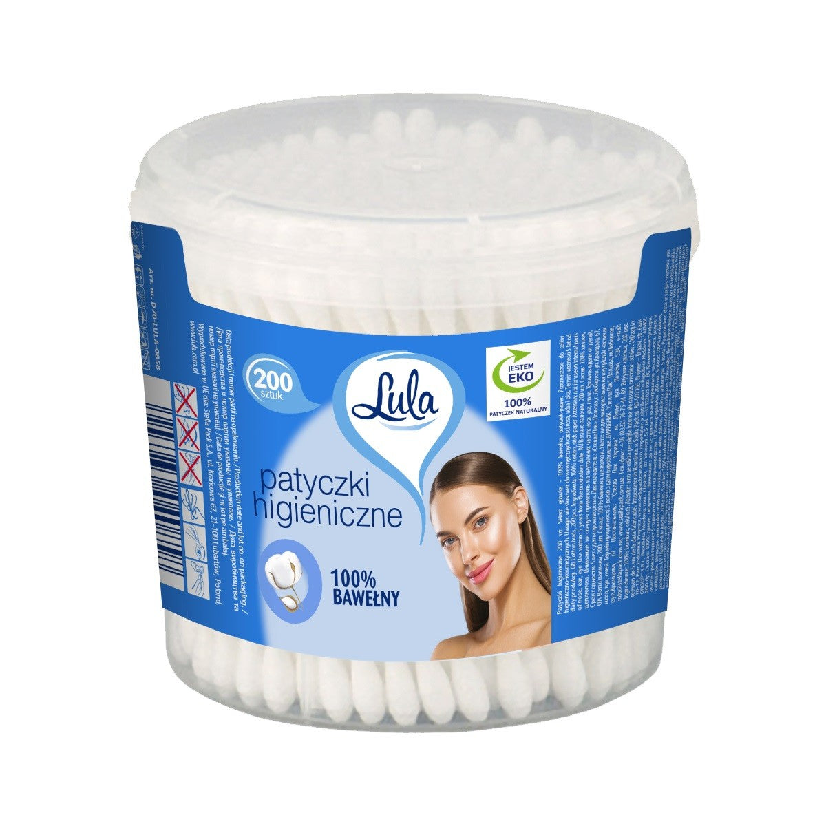 LULA BIO HYGIENE STICKS A`200 | Vaistine1.lt | WestPharmacy.eu