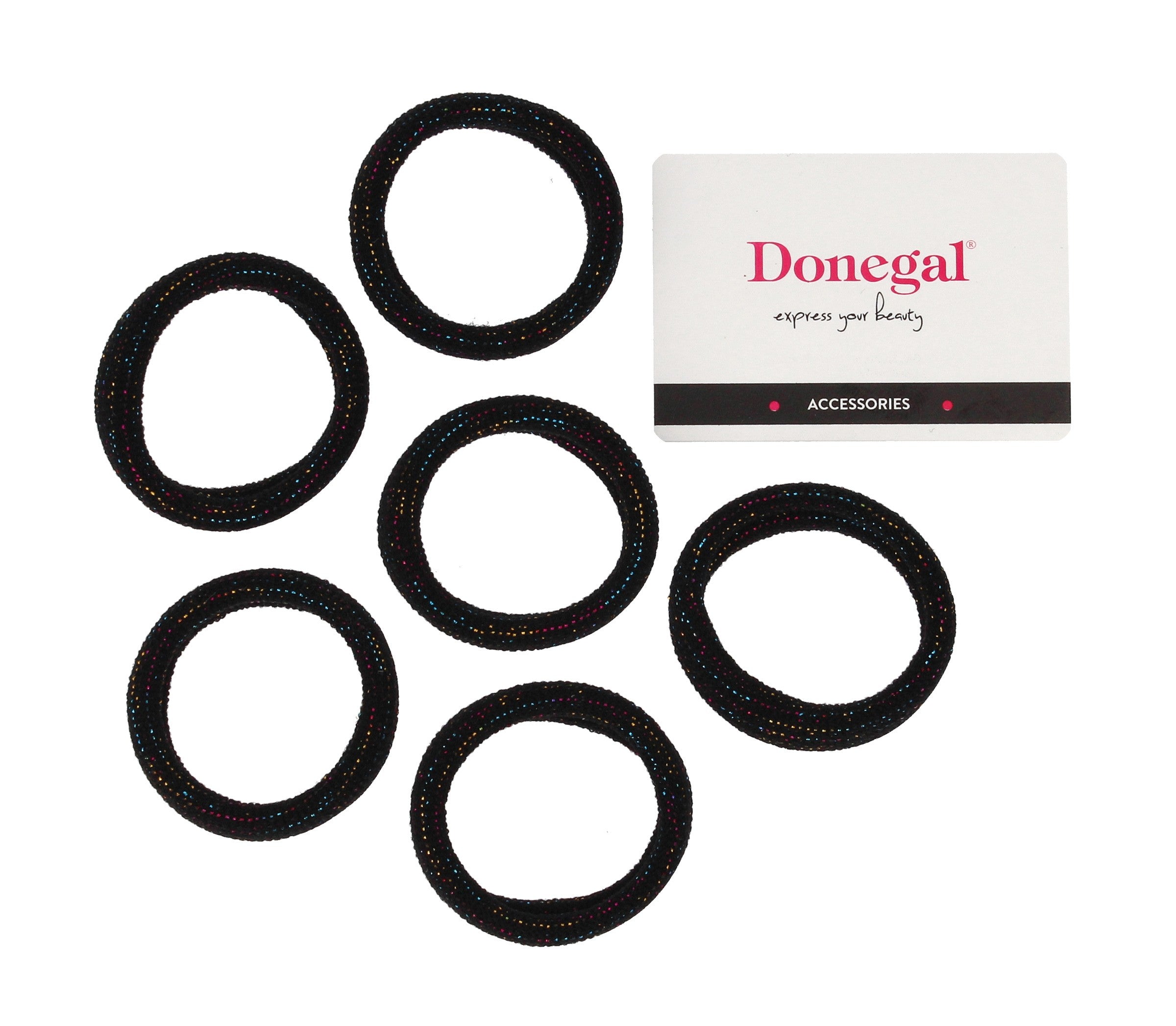 DONEGAL Hair decorations - terry bands (FA-5691) 1 pack - 4 pcs | Vaistine1.lt | WestPharmacy.eu