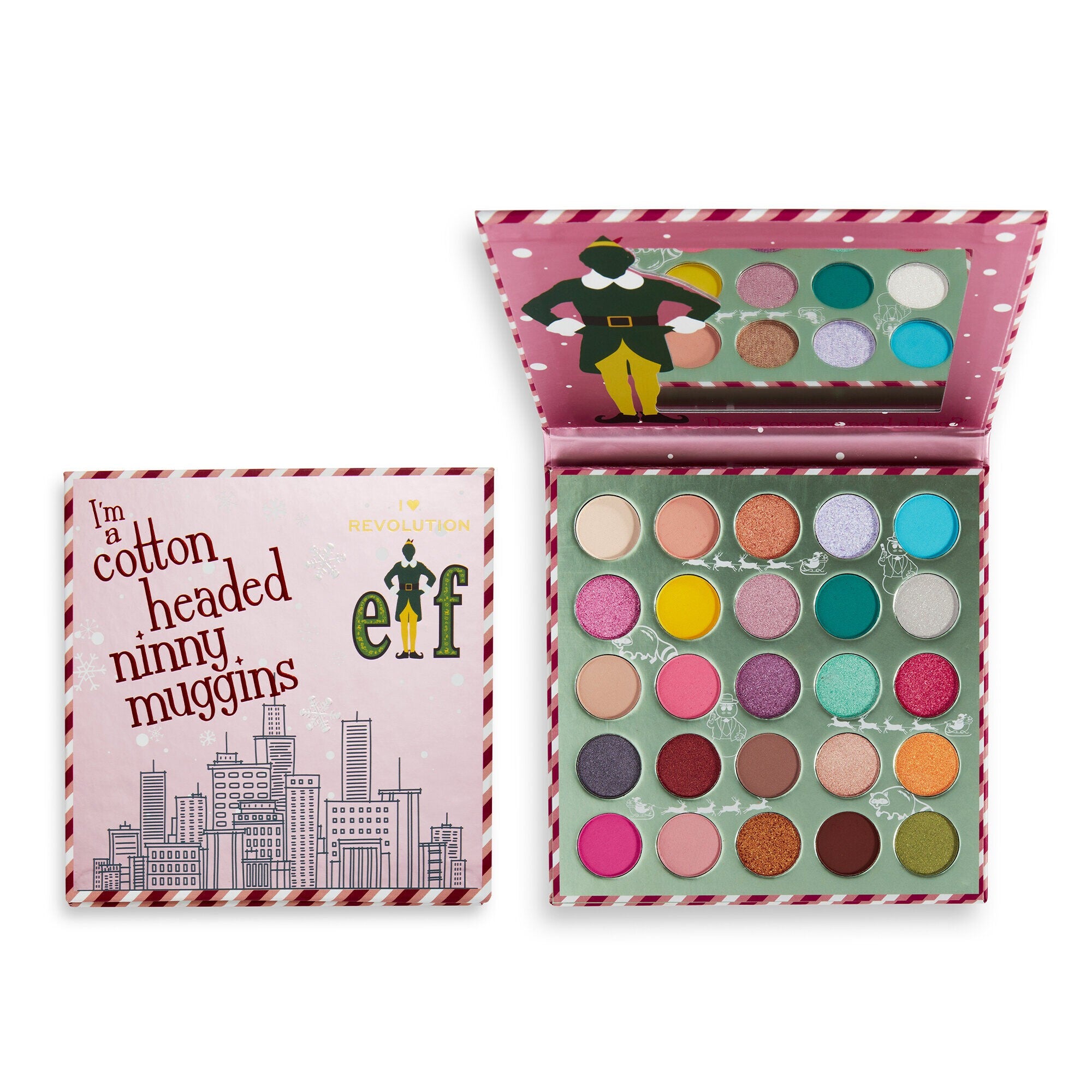 I Heart Revolution Elf™ Palette 25 eyeshadow shades Palette Ninny Muggins 1 pc. | Vaistine1.lt | WestPharmacy.eu