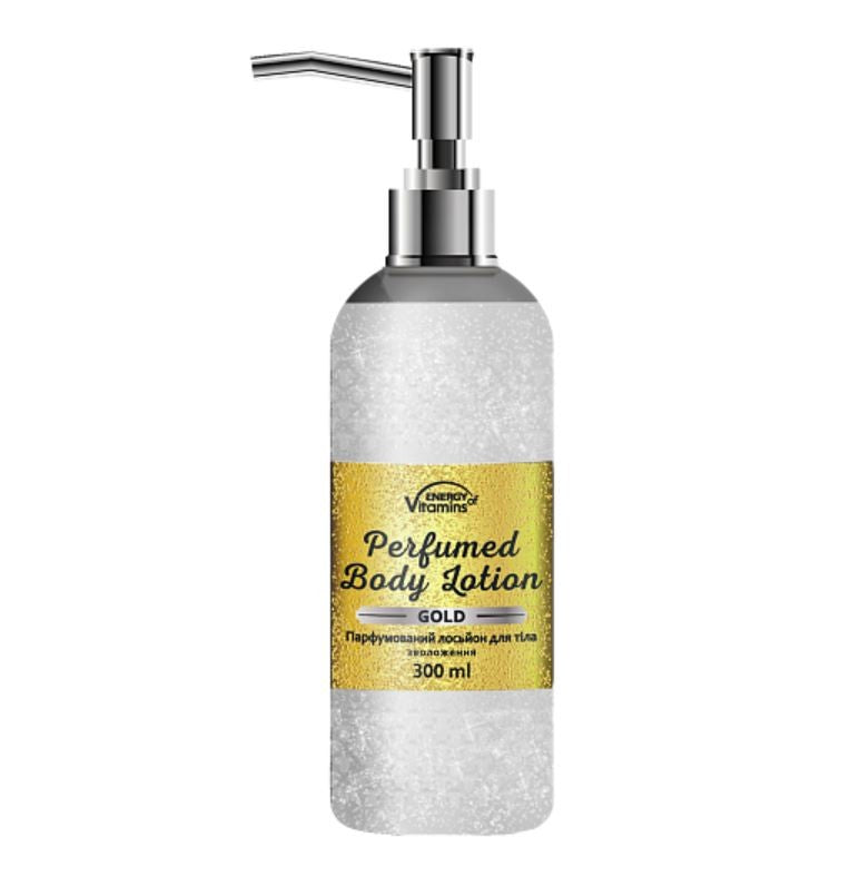 ENERGY OF VITAMINS Perfumed Body Lotion Gold 300 ml | Vaistine1.lt | WestPharmacy.eu