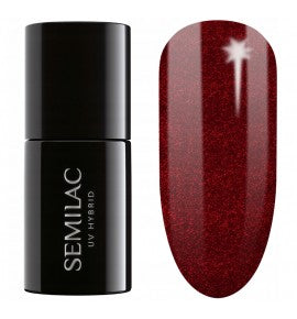 SEMILAC Hybrid Nail Polish 306 Divine Red - 7 ml | Vaistine1.lt | WestPharmacy.eu