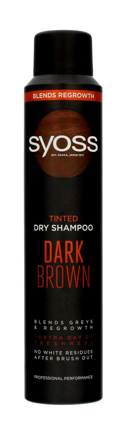 Schwarzkopf Syoss Dry Shampoo for Hair Dark Brown 200ml | Vaistine1.lt | WestPharmacy.eu