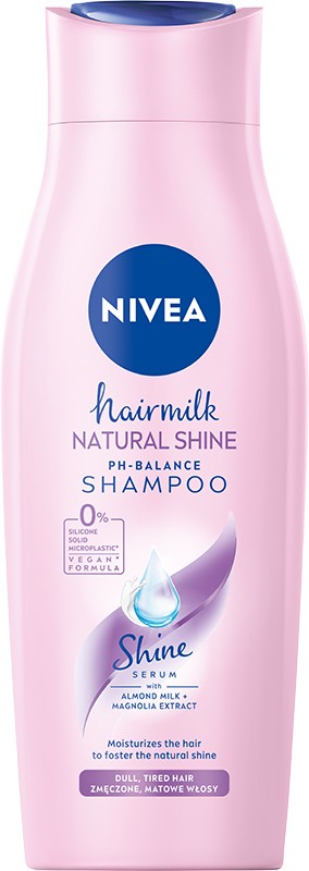 NIVEA Hair Milk Shampoo for dull and tired hair - Natural Shine 400ml | Vaistine1.lt | WestPharmacy.eu