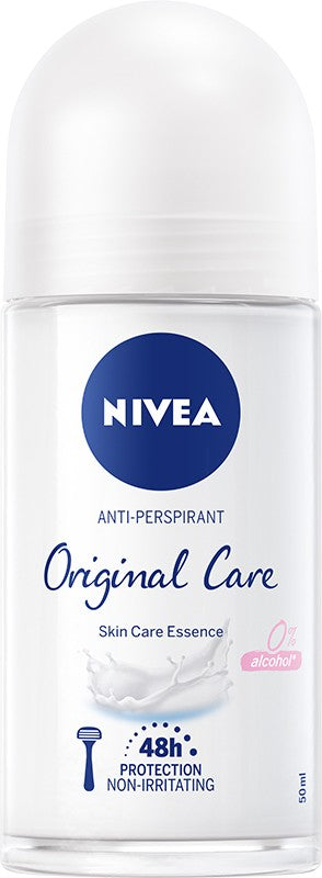 Nivea Deodorant ORIGINAL CARE roll-on women's 50ml | Vaistine1.lt | WestPharmacy.eu