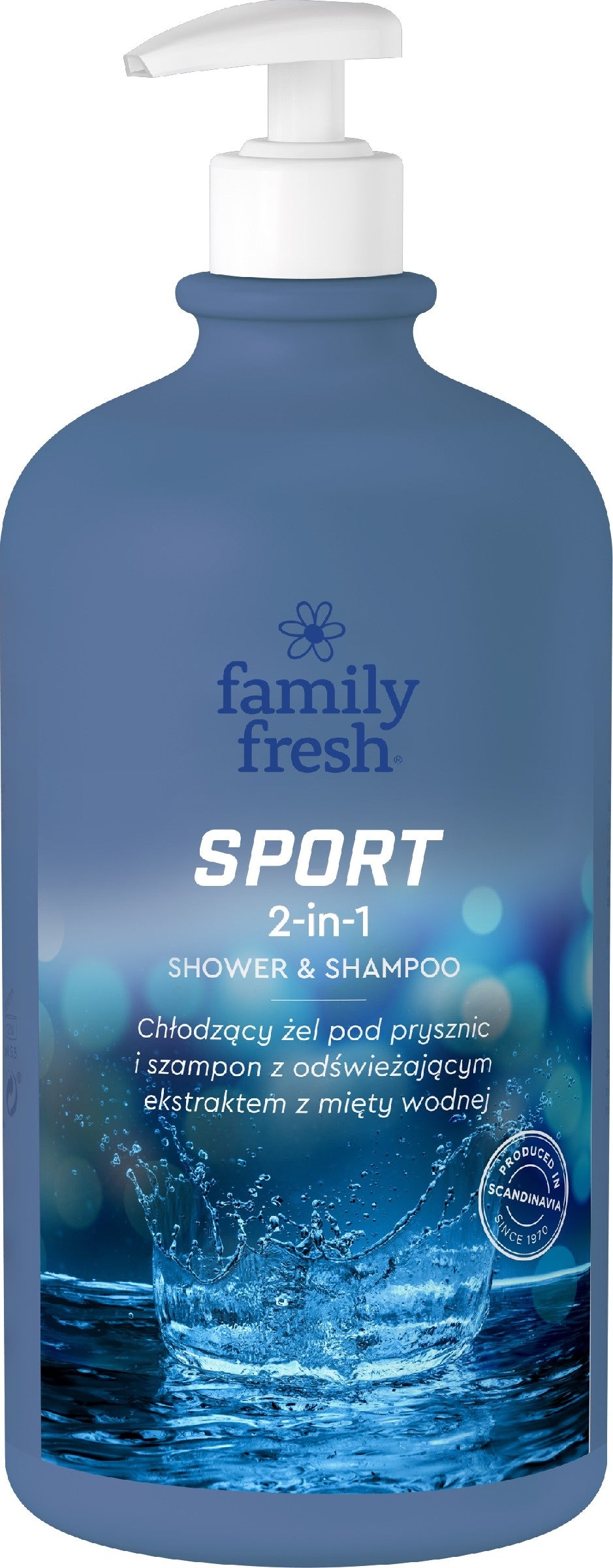 FAMILY FRESH Cooling Shower Gel 2in1 Sport 1000ml | Vaistine1.lt | WestPharmacy.eu
