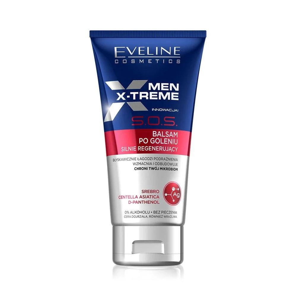 Eveline Men X-Treme Aftershave Balm Strongly Regenerating - S.O.S. 150ml | Vaistine1.lt | WestPharmacy.eu