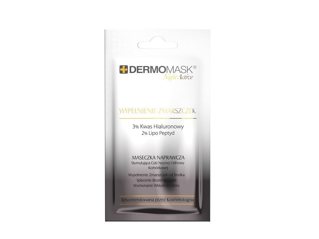 L'BIOTICA Dermomask Night Active Repairing face mask - Wrinkle Filling 12ml | Vaistine1.lt | WestPharmacy.eu