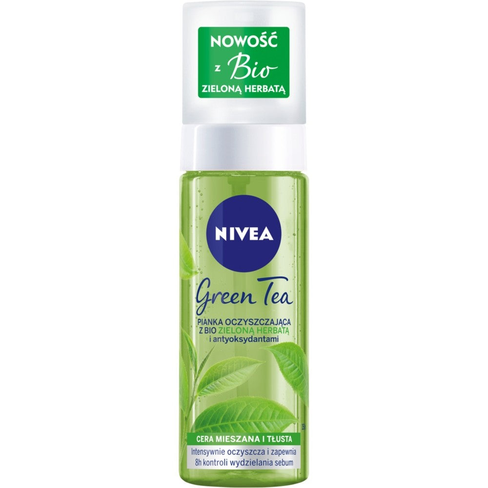 Nivea Green Tea Cleansing Foam with Bio Green Tea for oily and combination skin 150ml | Vaistine1.lt | WestPharmacy.eu