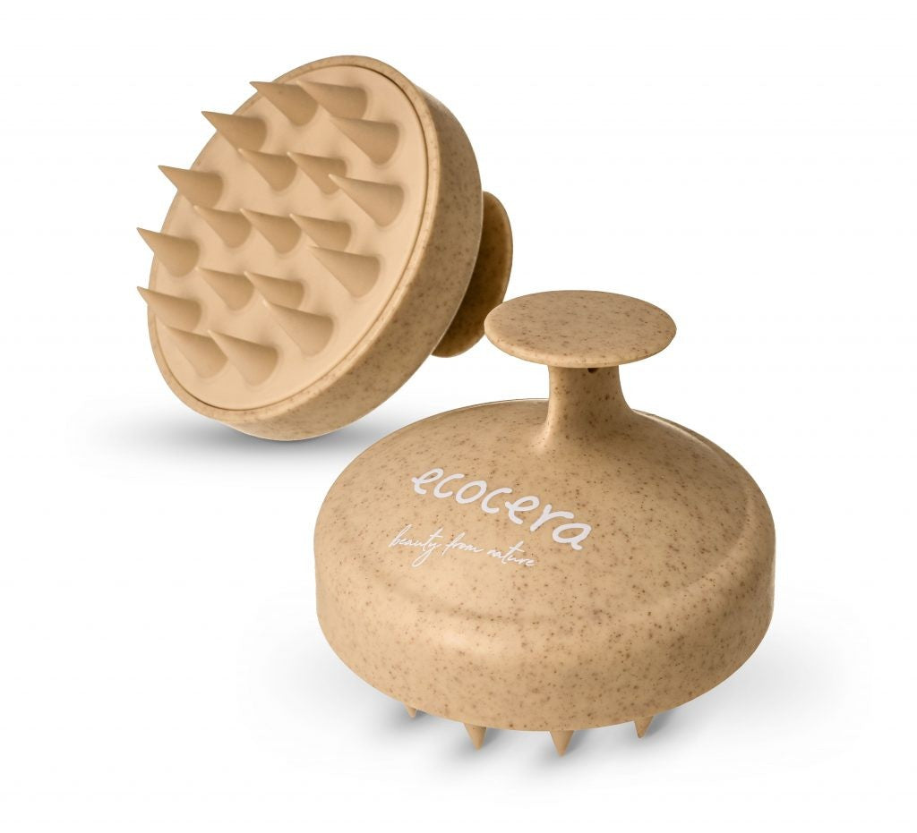 ECOCERA Medi Scalp massage brush - beige 1 pc | Vaistine1.lt | WestPharmacy.eu