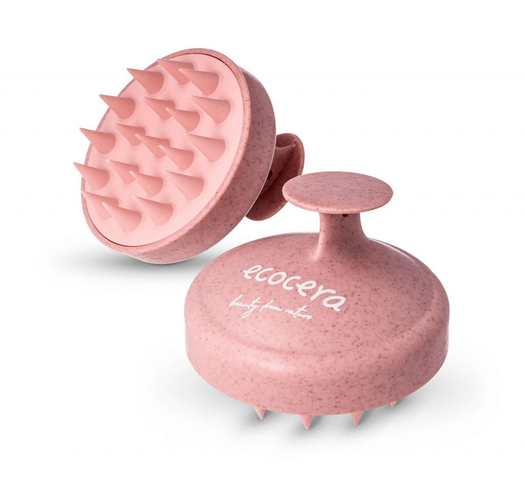 ECOCERA Medi Scalp massage brush - pink 1 pc | Vaistine1.lt | WestPharmacy.eu